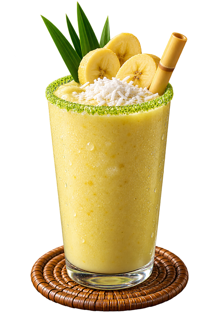 Cocktail Banane / Coco — Tsiro Sakalava